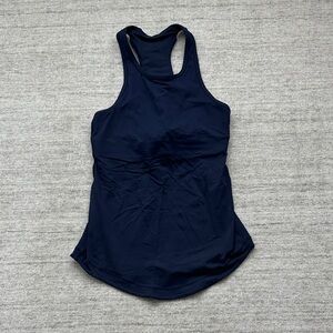 Lululemon Women's Navy Racerback Athletic Tank Top